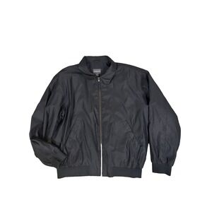 Vintage St John's Bay Mens Bomber Jacket Weatherproof Size XL